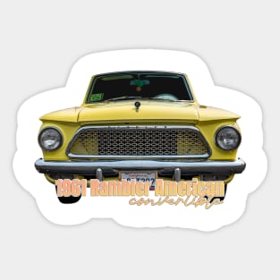 1961 Rambler American Convertible Sticker